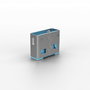 Lindy USB Port Blocker - Bloqueur de port USB Type A sans clé - Lot de 10 - Code couleur : Bleu