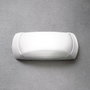 Fumagalli Aplique mural ovalé Francy-OP Blanc LED E27 IP66 Résine UV 300x85x130mm