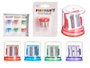 Pincello Sacapuntas Double Taille-crayons Rond Serti Assorti Plastique 9,5x13,5x4cm (Set de 24)