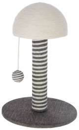 Kerbl Arbre à chat Funghi gris et blanc avec poteau en sisal
