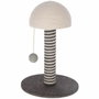 Kerbl Poteau griffoir Funghi Gris et blanc en Sisal 42 cm