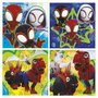 Educa Set de 4 Puzzles Progressifs Dino Spidey (12, 16, 20 et 25 pièces)
