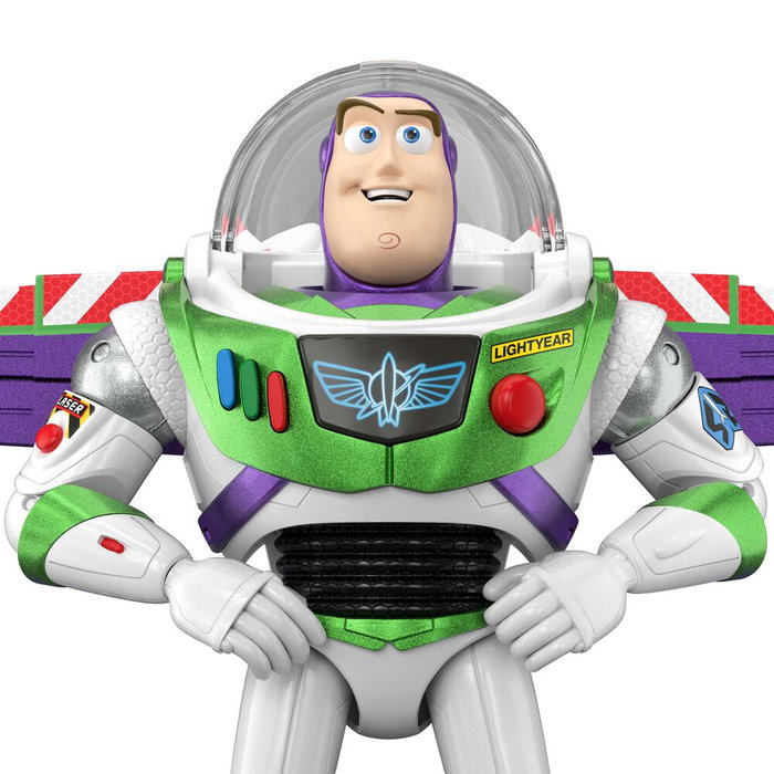 MATTEL Figurine Deluxe Parlanchina Buzz Toy Story