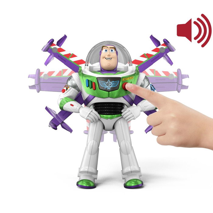 MATTEL Figurine Deluxe Parlanchina Buzz Toy Story
