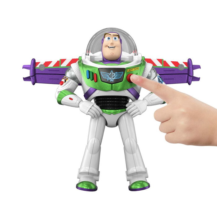 MATTEL Figurine Deluxe Parlanchina Buzz Toy Story