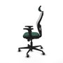 Piqueras y Crespo Chaise de Bureau avec Appui-tête Jorquera 2D036G2 Vert