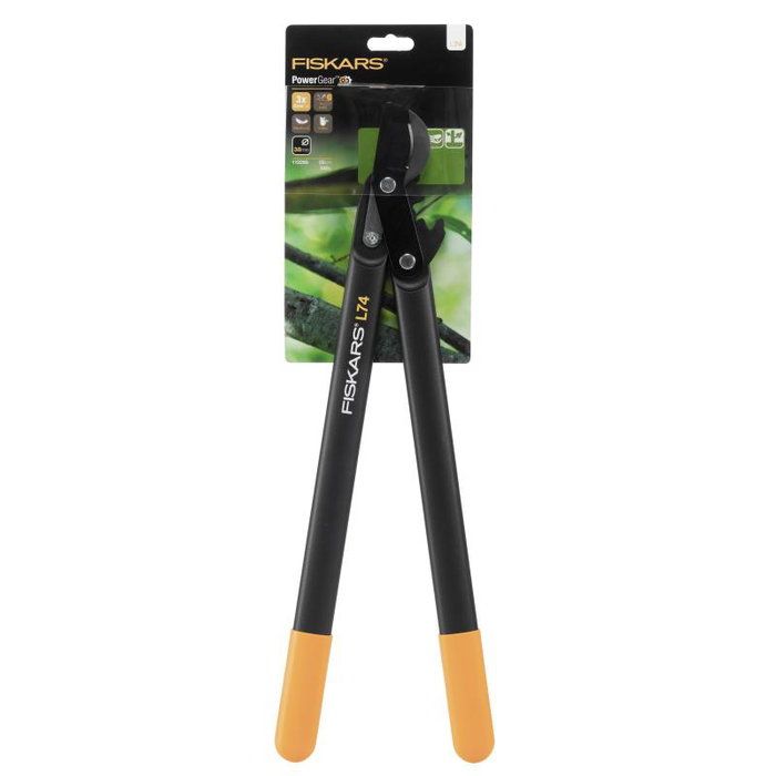 Fiskars Sécateur Bypass PowerGear Moyen L74 (Réf. 1000582) - Cisailles de Précision pour Jardinage Fiskars Sécateur Bypass PowerGear Moyen L74 (Réf. 1000582) - Cisailles de Précision pour Jardinage