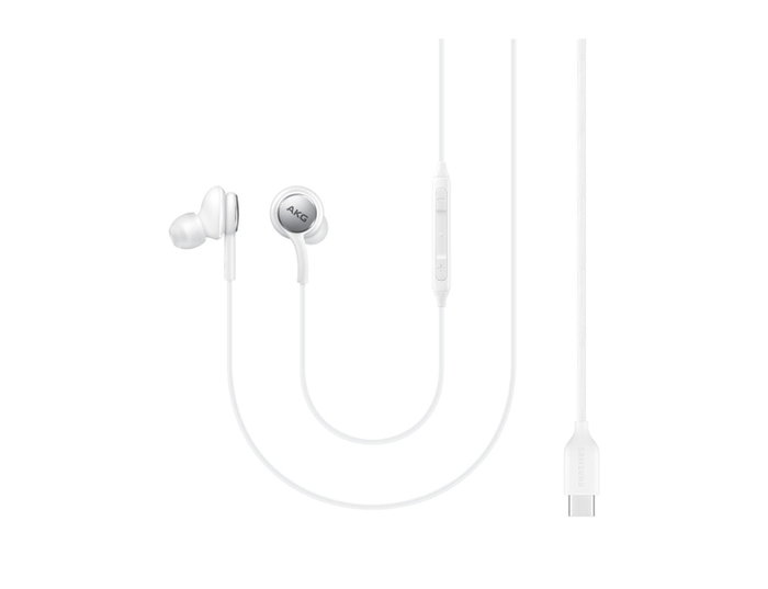 Samsung Écouteurs AKG USB-C EO-IC100BWEGEU Blanc Samsung Écouteurs AKG USB-C EO-IC100BWEGEU Blanc