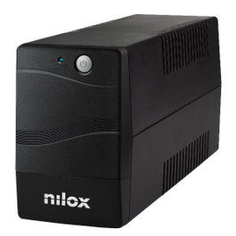 Nilox Premium Line Interactive 1500VA UPS AVR Batterie Lithium Tour Noire 1050W 9Ah