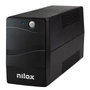 Nilox Premium Line Interactive 1500VA UPS AVR Batterie Lithium Tour Noire 1050W 9Ah