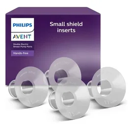 Avent Philips Inserts pour tire-lait - 15 mm et 17 mm - Transparents