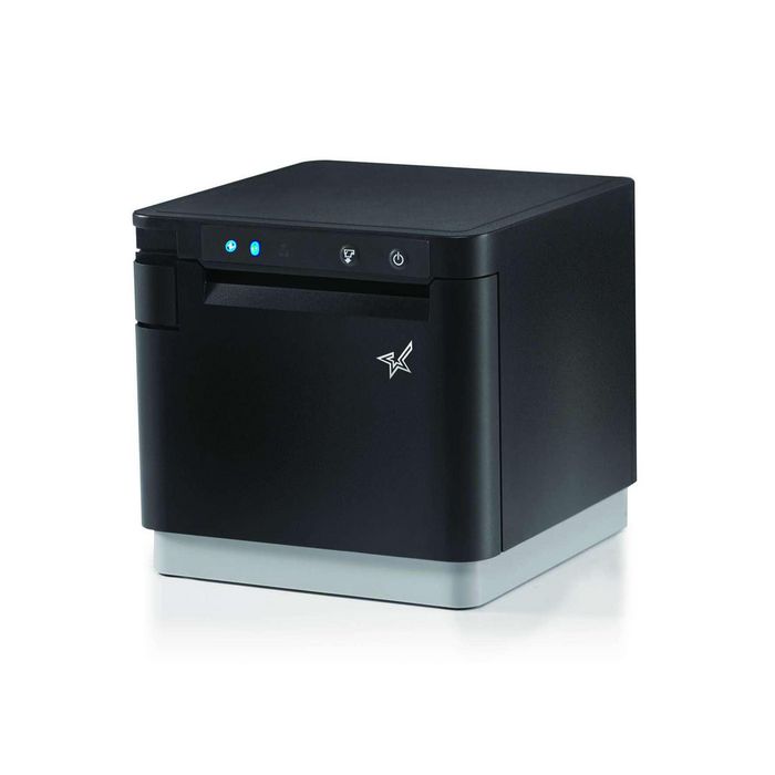 Star Micronics MCP31CBI - Imprimante thermique directe de tickets mPOS 58/80mm, 400mm/s, Bluetooth, USB-C, Ethernet, CloudPRNT Next, Noir, Version UE/Royaume-Uni
