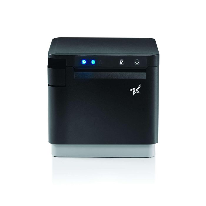 Star Micronics MCP31CBI - Imprimante thermique directe de tickets mPOS 58/80mm, 400mm/s, Bluetooth, USB-C, Ethernet, CloudPRNT Next, Noir, Version UE/Royaume-Uni