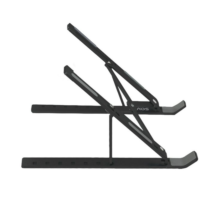 Savio Support pour Ordinateur Portable SAVPB-05 Aluminium Noir