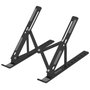 Savio Support pour Ordinateur Portable SAVPB-05 Aluminium Noir