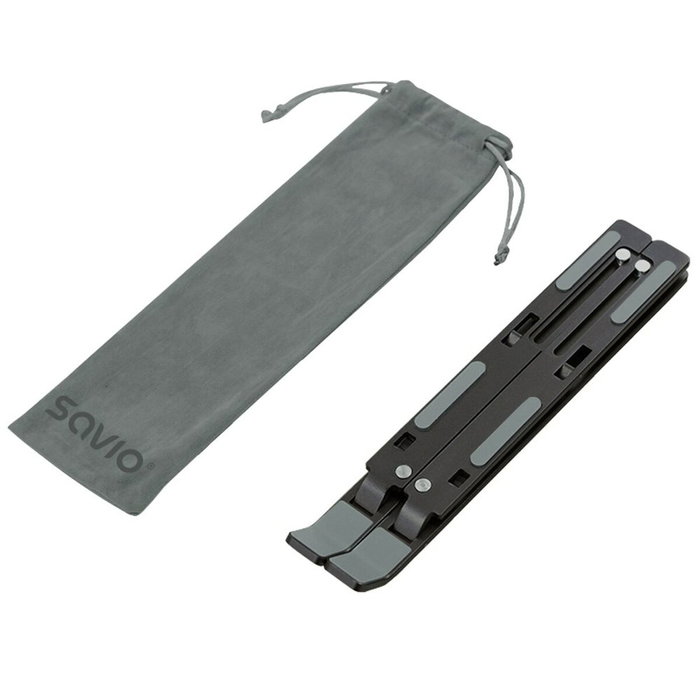 Savio Support pour Ordinateur Portable SAVPB-05 Aluminium Noir