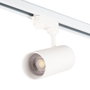 Spot sur rail triphasé 30 W COB CCT 3 000-6 000 K sans scintillement