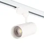 Spot de rail triphasé 30W COB réglable Flicker Free blanc CCT (3000-6000K) [1916-TL-30W-T-CCT]