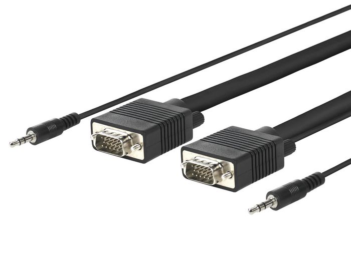 MicroConnect Câble de moniteur SVGA HD15 Full HD avec audio, 10 m MicroConnect Câble de moniteur SVGA HD15 Full HD avec audio, 10 m