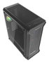 Genesis Irid 505 Boîtier PC Gaming Midi Tower Noir Verre Trempé 4 Ventilateurs ARGB 120mm