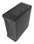 Genesis Irid 505 Boîtier PC Gaming Midi Tower Noir Verre Trempé 4 Ventilateurs ARGB 120mm