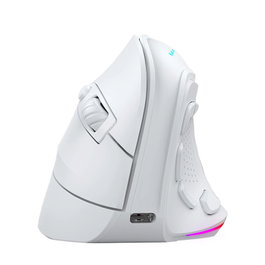 Mars Gaming Souris Ergonomique Verticale Sans Fil RGB Tri-Mode 8400 DPI