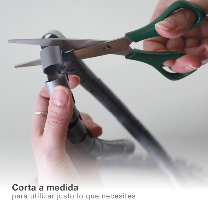 GSC Evolution Organisateur de Câbles 25mm - 2.5M Gris