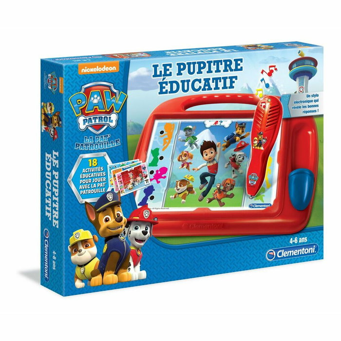 Clementoni Pupitre Éducatif Pat'Patrouille Clementoni Pupitre Éducatif Pat'Patrouille