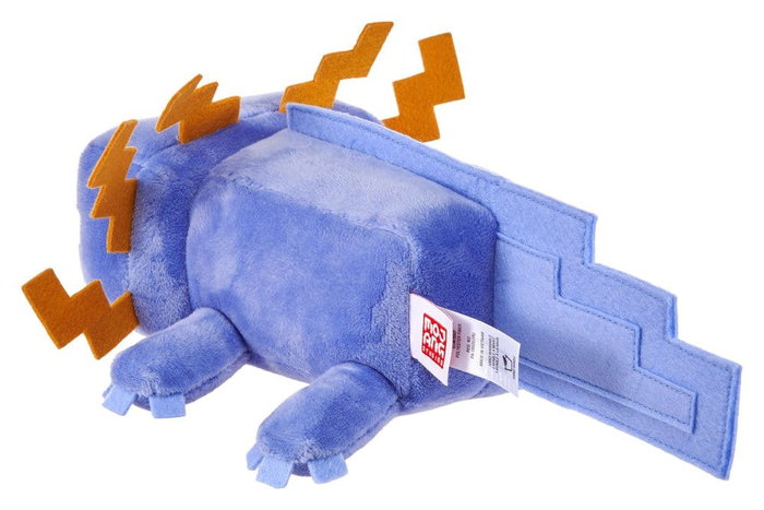 Minecraft peluche Axolotl Bleu 20 cm