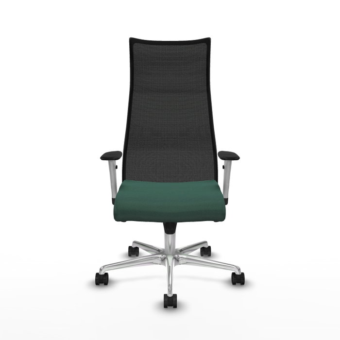Piqueras y Crespo Chaise de Bureau Albacete Vert Bouteille et Noir