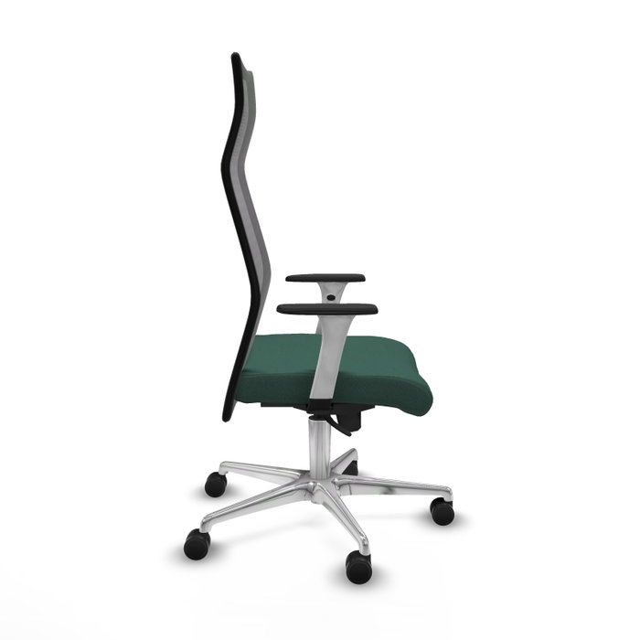 Piqueras y Crespo Chaise de Bureau Albacete Vert Bouteille et Noir