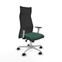 Piqueras y Crespo Chaise de Bureau Albacete Vert Bouteille et Noir