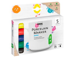 Kreul Set 5 rotuladores FÁCIL PorcelainPen EASY