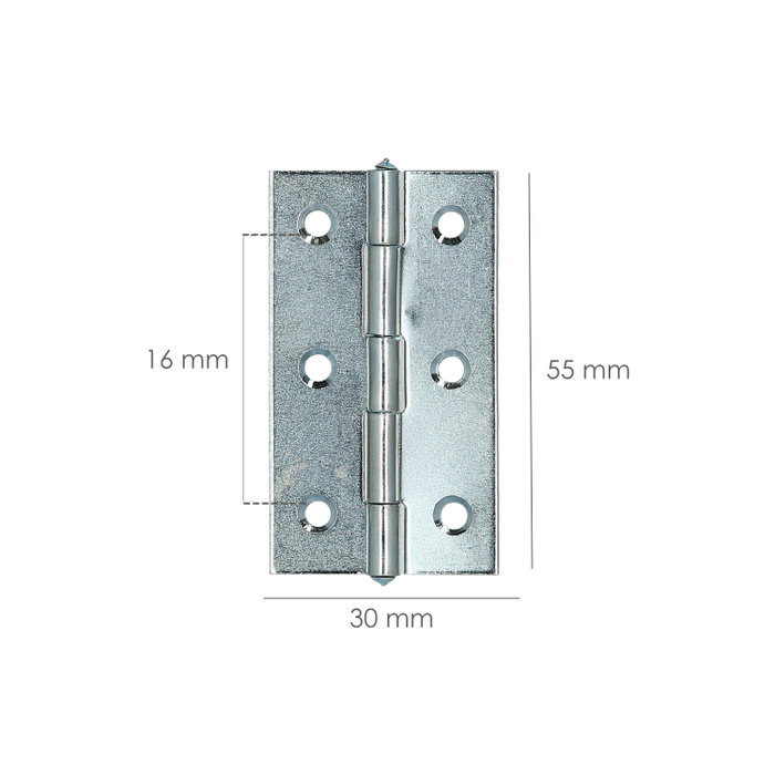 WOLFPACK LINEA PROFESIONAL Charnière 5005 zinguée 2 1/4 pouces