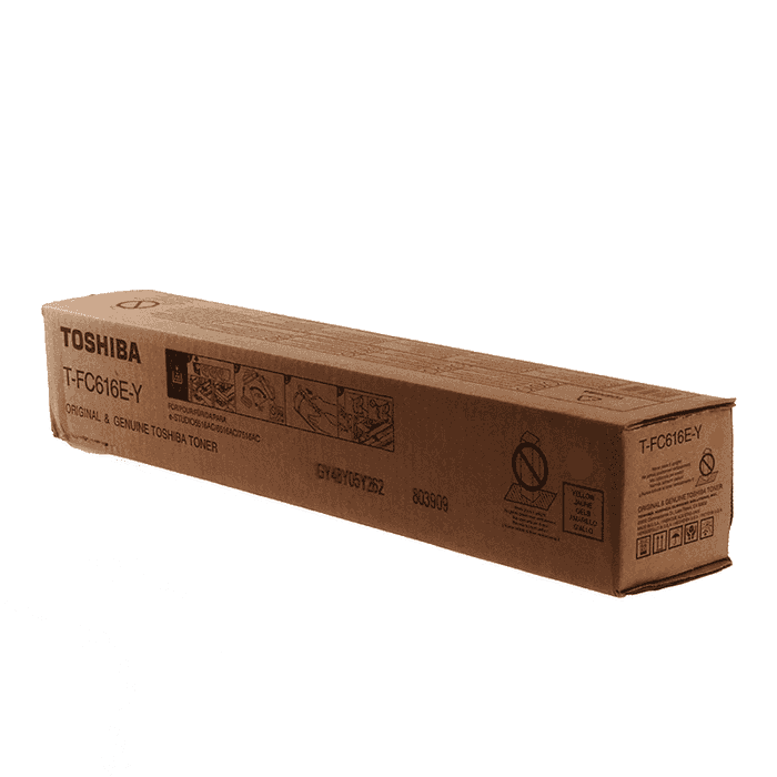 Toshiba 6AK00000469 Cartouche de toner jaune T-FC616EY pour imprimante Toshiba 6AK00000469 Cartouche de toner jaune T-FC616EY pour imprimante