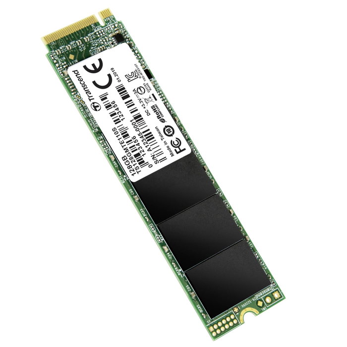 Transcend MTE110S 128 Go NVMe PCIe Gen3 x4 Transcend MTE110S 128 Go NVMe PCIe Gen3 x4