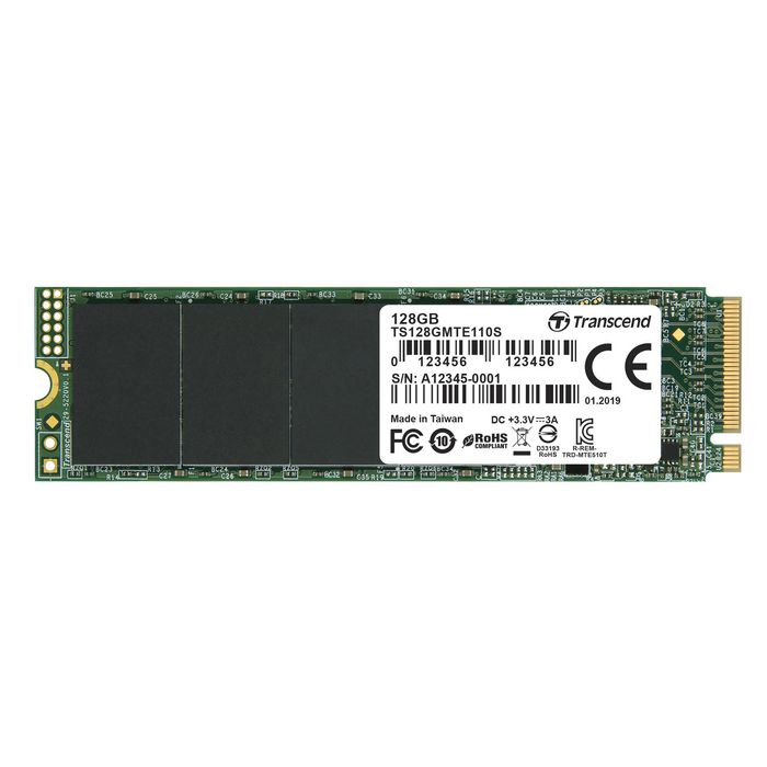 Transcend SSD 110S PCIe NVMe Gen3 x4 - Mémoire flash 3D - Jusqu'à 1700 Mo/s en lecture et 1400 Mo/s en écriture Transcend SSD 110S PCIe NVMe Gen3 x4 - Mémoire flash 3D - Jusqu'à 1700 Mo/s en lecture et 1400 Mo/s en écriture
