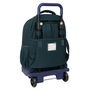 Cartable à roulettes Harper & Neyer Blue marine 33 x 45 x 22 cm