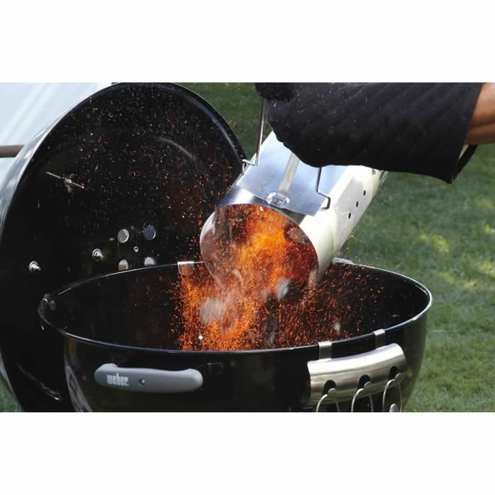Weber Rapidfire Cheminée d'allumage pour barbecue à charbon