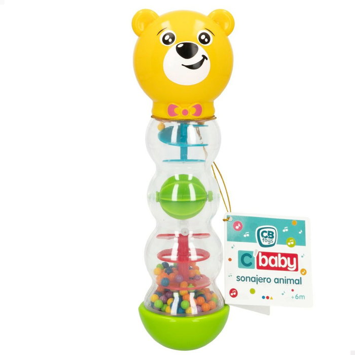 Hochet Colorbaby 6,5 x 25,5 x 6,5 cm (12 Unités)