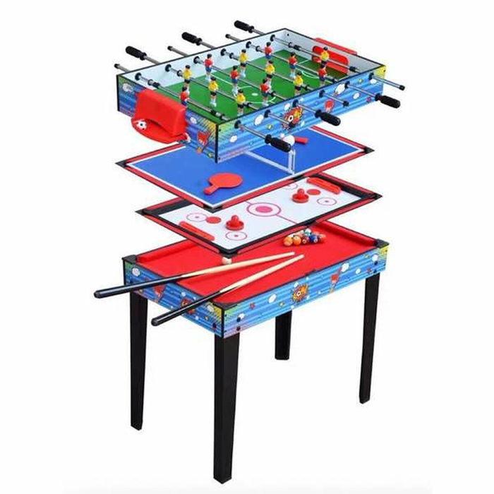 Table multi-jeux 94 x 50,5 x 73,5 cm 4 en 1 Table multi-jeux 94 x 50,5 x 73,5 cm 4 en 1