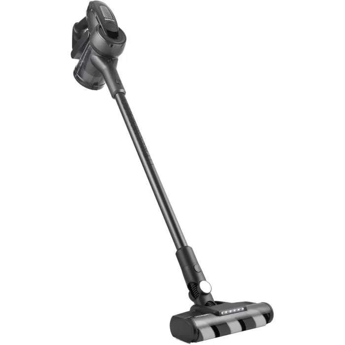 Sencor SVC 8776BK Aspirateur balai sans fil 4-en-1 400 W avec batterie Li-ion 50 min, brosse motorisée LED et filtre HEPA - Noir