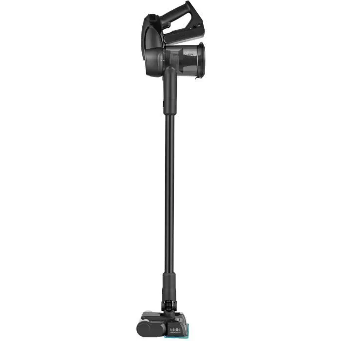 Sencor SVC 8776BK Aspirateur balai sans fil 4-en-1 400 W avec batterie Li-ion 50 min, brosse motorisée LED et filtre HEPA - Noir