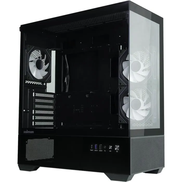 Boîtier ATX semi-tour Zalman CHRONIX Noir