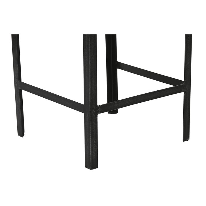 Home ESPRIT Jeu de 2 tables Noir Naturel