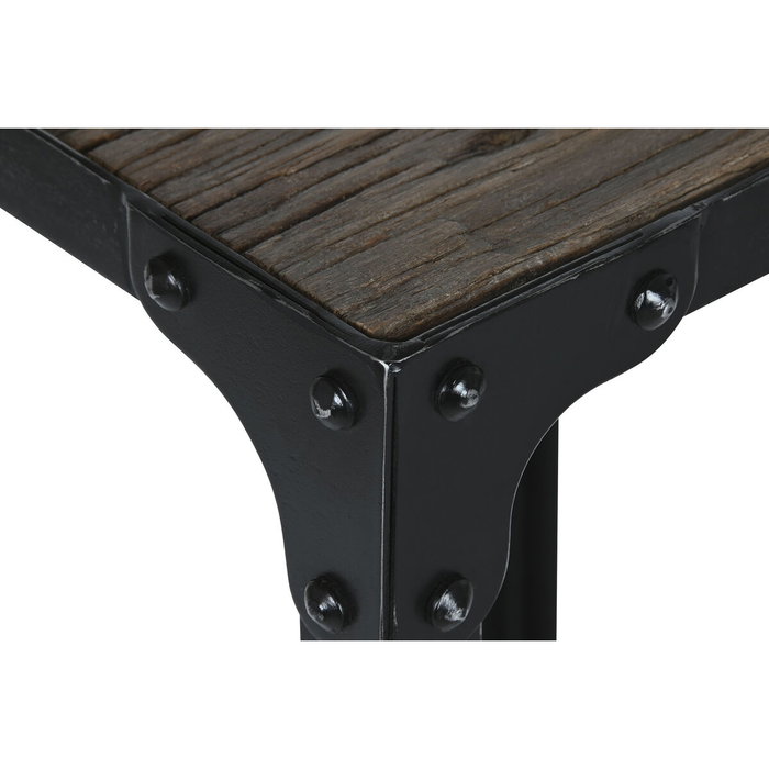 Home ESPRIT Jeu de 2 tables Noir Naturel