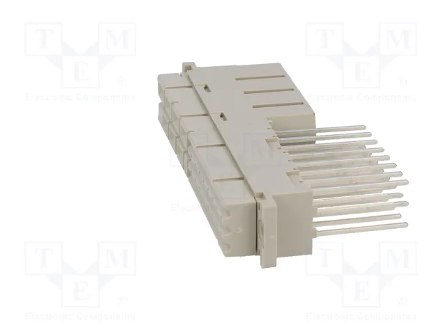 HARTING Connecteur DIN 41612 femelle droit 31 broches (7+24) HARTING Connecteur DIN 41612 femelle droit 31 broches (7+24)