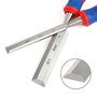 Workpro Jeu de 3 ciseaux à bois, lames acier chrome-vanadium, 12/20/25 x 267 mm, ergonomique rouge et bleu