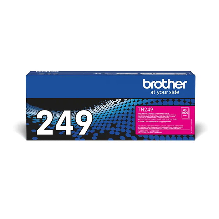 Brother Toner TN-249M Magenta Haute Capacité 4000 Pages Brother Toner TN-249M Magenta Haute Capacité 4000 Pages
