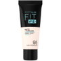 Maybelline Fit Me Matte + Poreless Fond de Teint Liquide 95 Porcelaine Équitable, 30 ml
